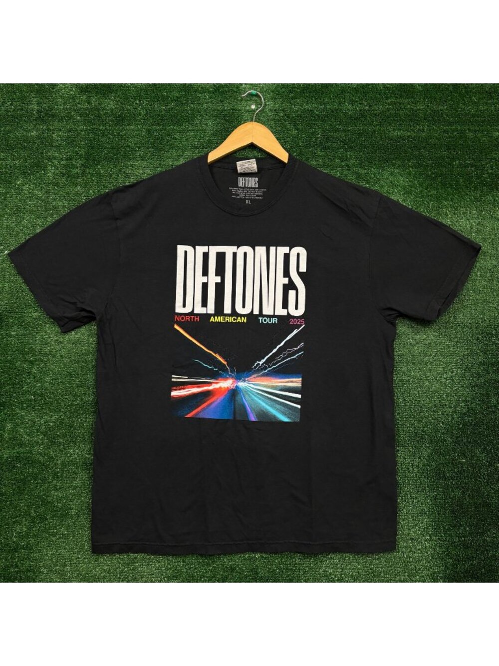 Deftones North American Tour Nu Metal Band T-Shirt Size Extra Large